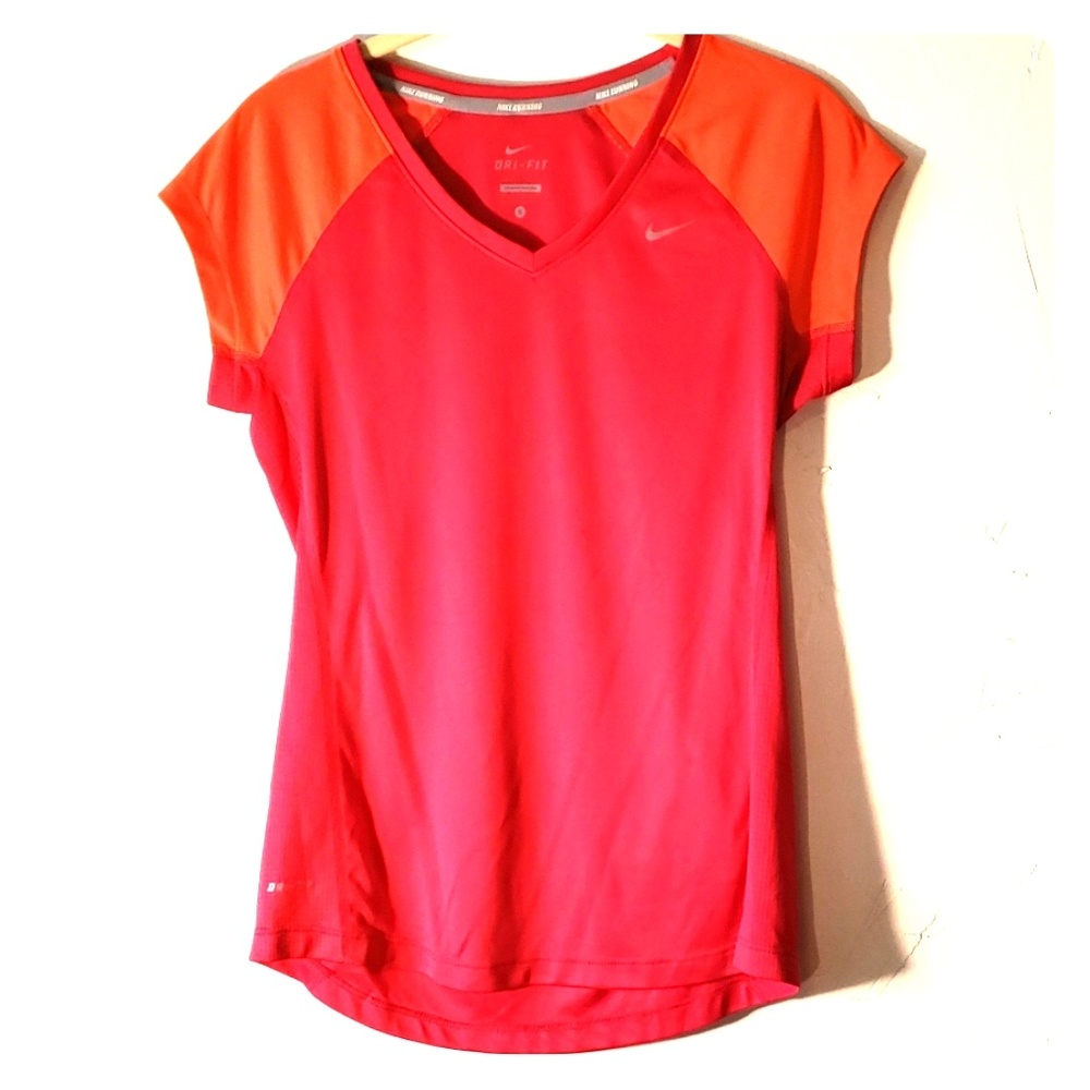 Sz S Nike dry fit Short sleeve running top b41